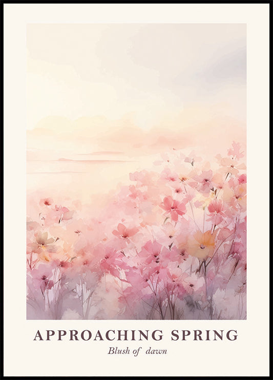 Approaching Spring Poster