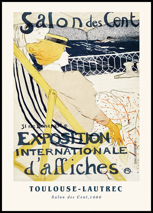 Salon Des Cent, Toulouse-Lautrec Poster