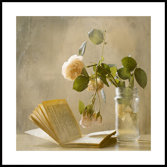 Enjoying a Rainy Day Poster