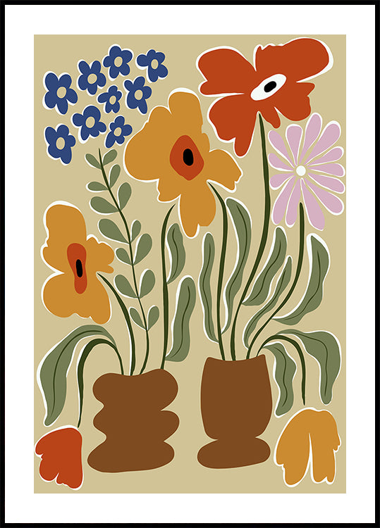 Classic Color Bloom Poster
