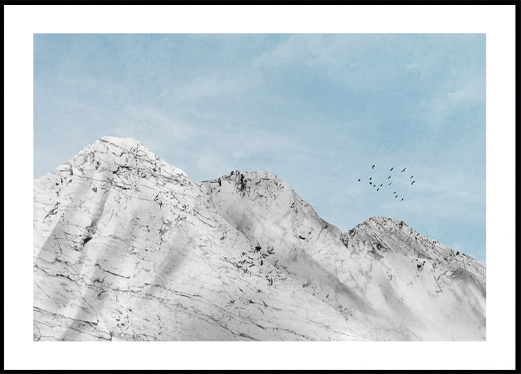 Marble Landscape 06 Poster