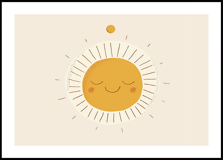 Smiling Sun Poster