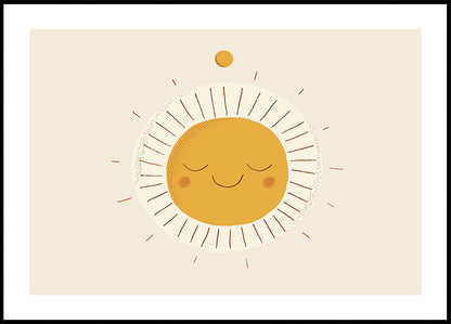 Smiling Sun Poster