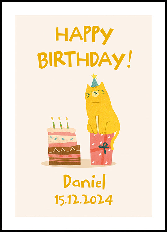 Kid's Birthday Personal 3 Poster