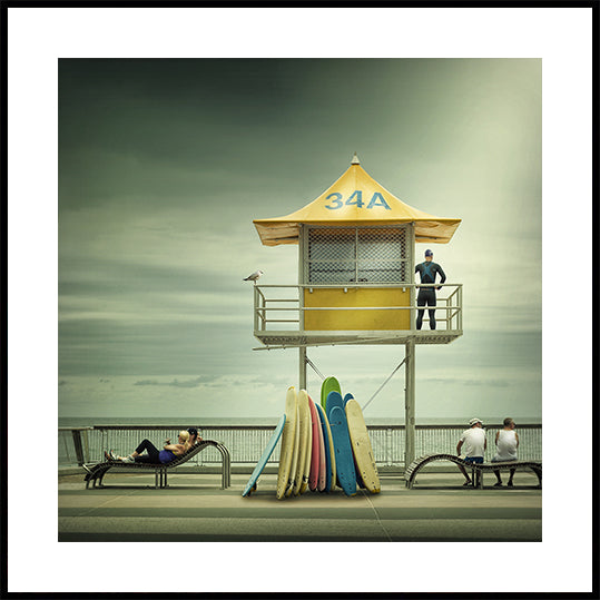 The life guard Poster