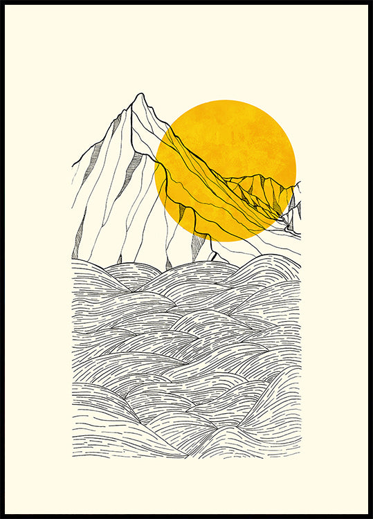 Peak waves Poster