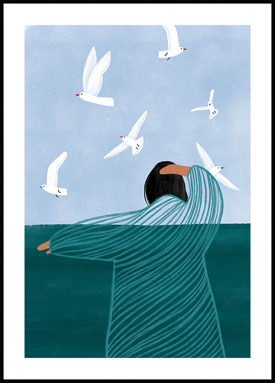 Seaside Serenity Poster