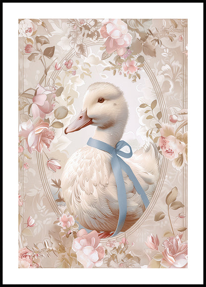 Vintage Duck Poster
