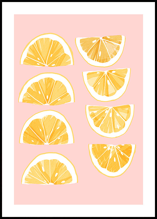Sliced Lemons