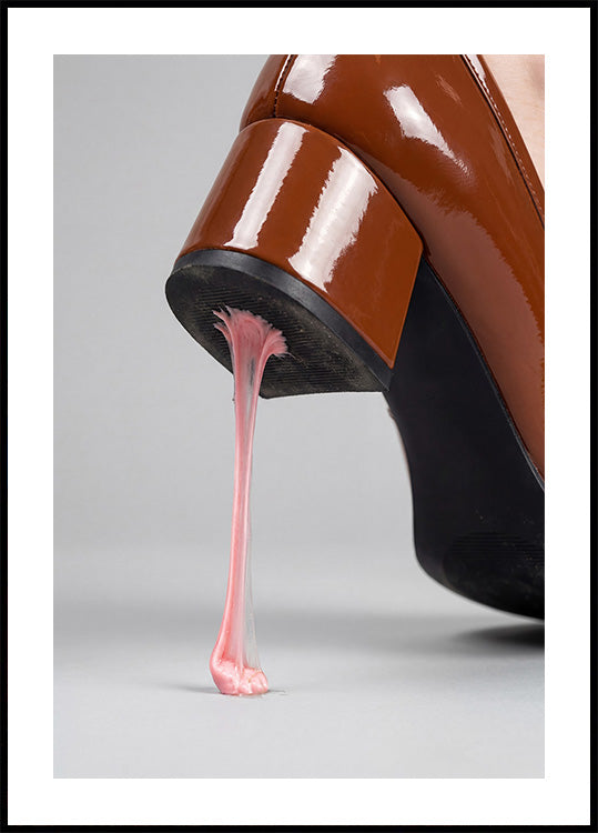 Chewing Gum Under the Shoe Poster