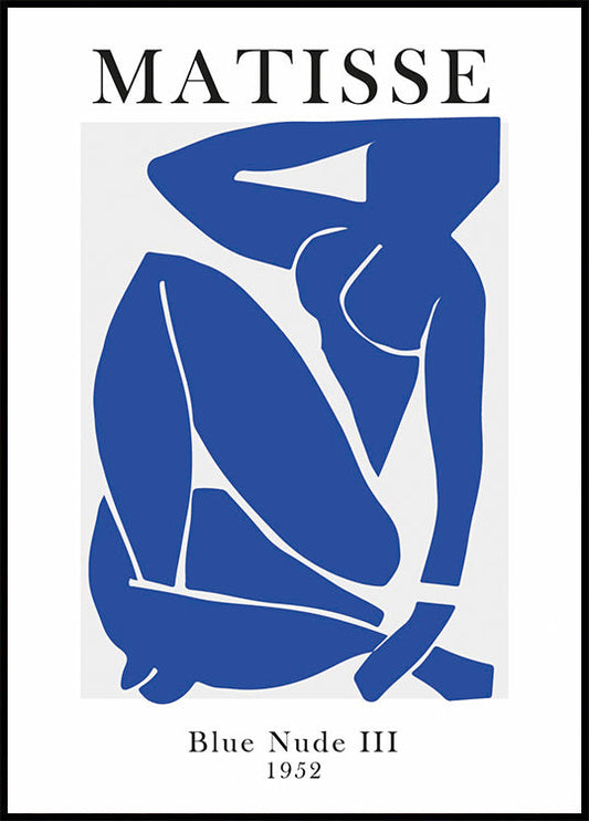 H. Matisse Blue Nude Poster