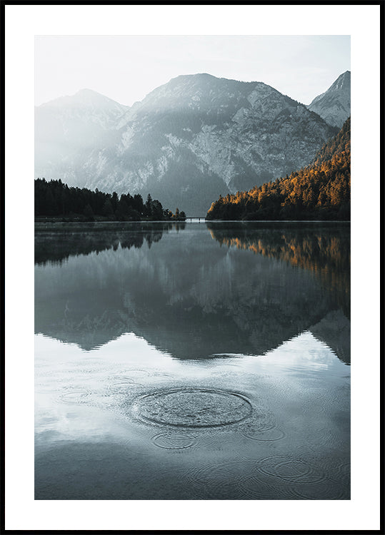 Water Ripples in the lake Poster