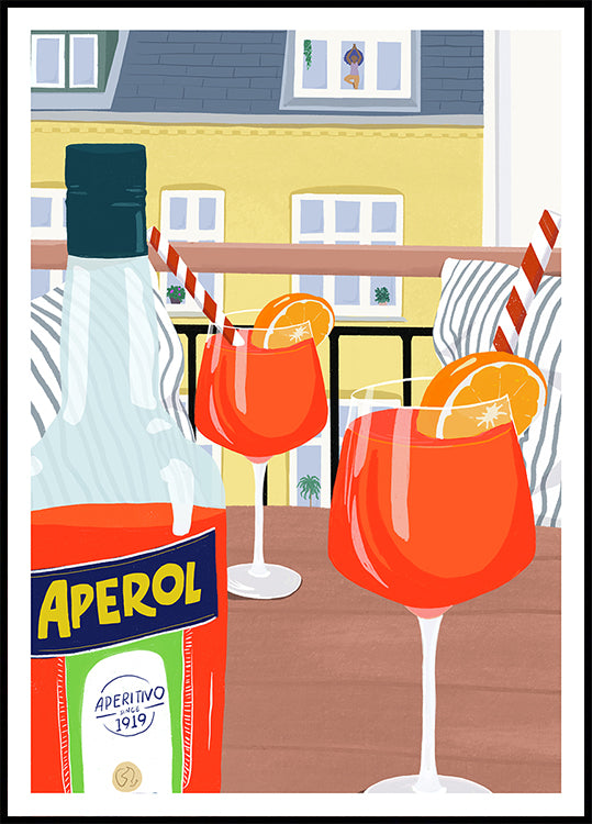 Balcony &quot;Hygge&quot; Poster