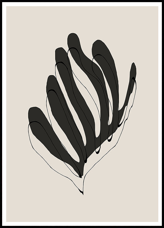 Abstract Leaf Lines