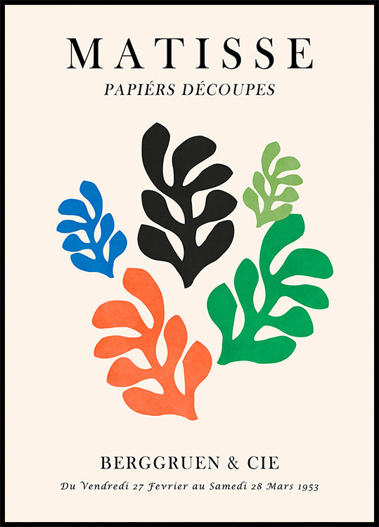 Matisse floral poster 7 Poster