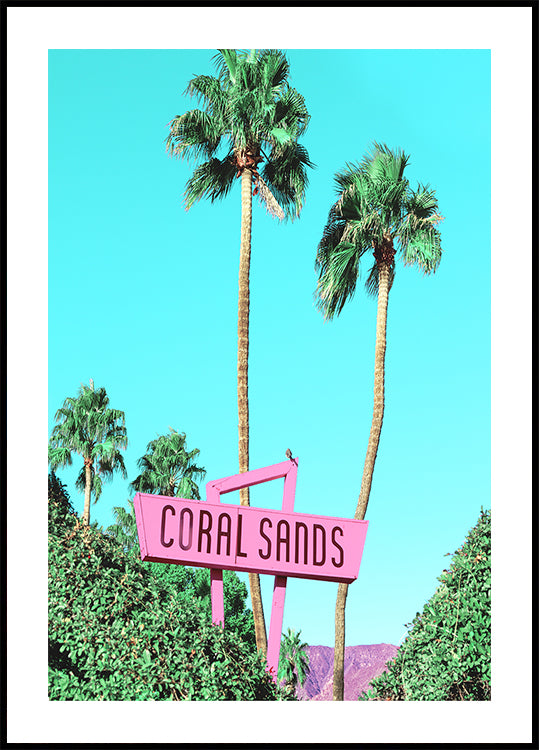 Retro Paradise Vibes Poster
