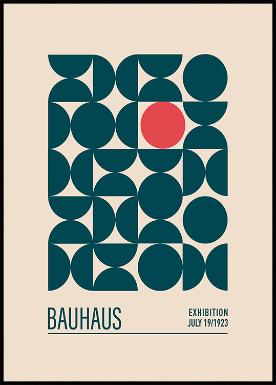 Geometric Harmony Poster