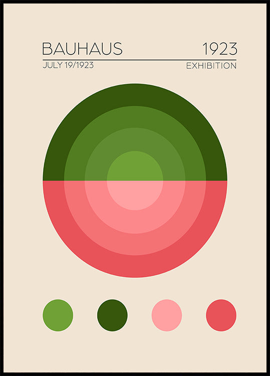 Geometric Harmony  Poster