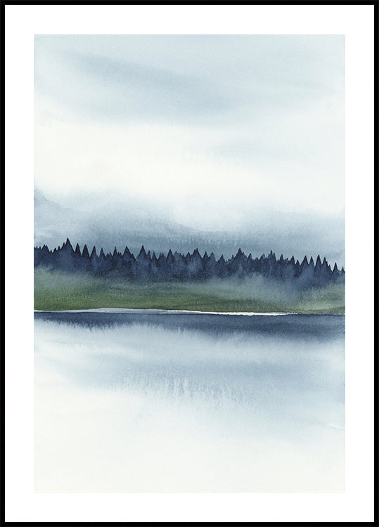 Indigoforestii 32x40 Poster