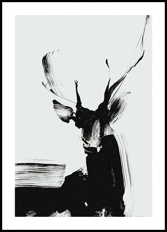 Abstractdeerno01 Poster
