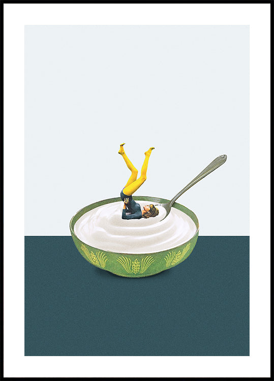 Yoga in my yogurt  Poster