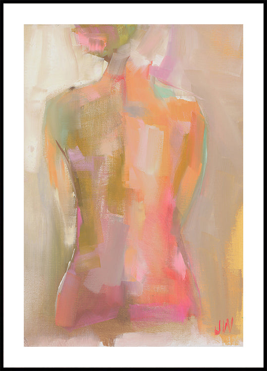Woman S Back Poster