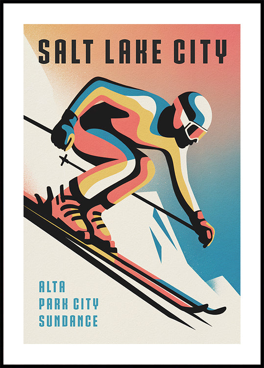 Salt Lake City Poster