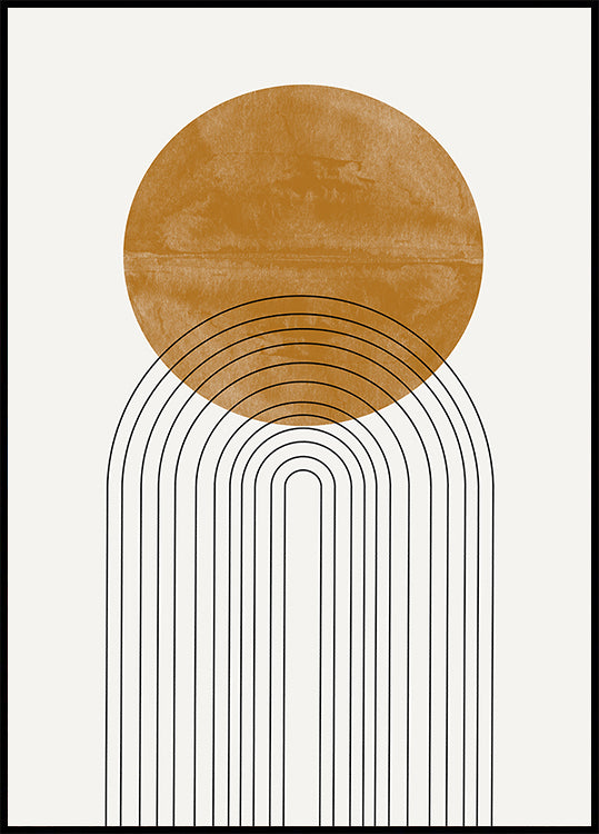 Golden Arch Echoes Poster