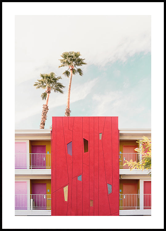 Palm Springs Colors Poster