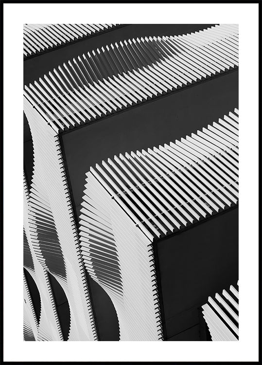 Swinging Balconies I Poster