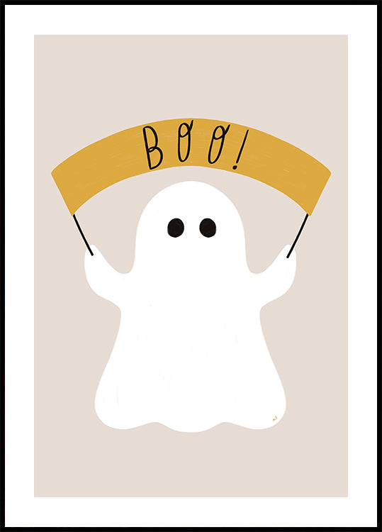Ghost Boo Poster