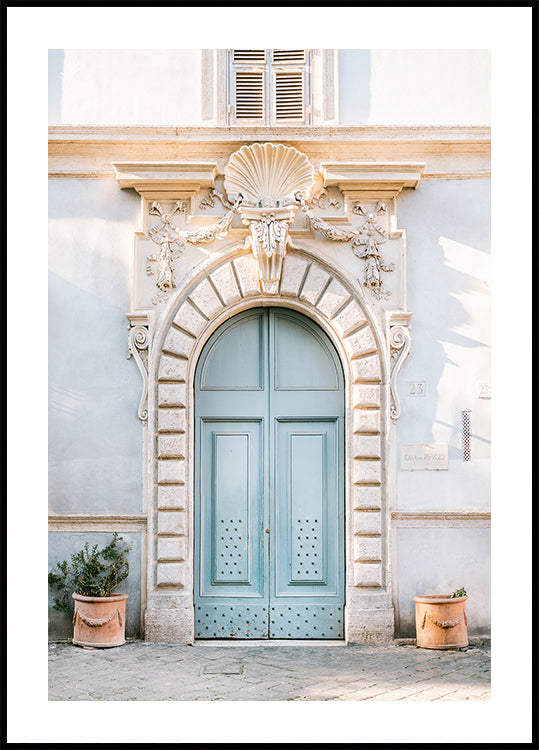 Blue tones of Rome - Italy travel photography Poster