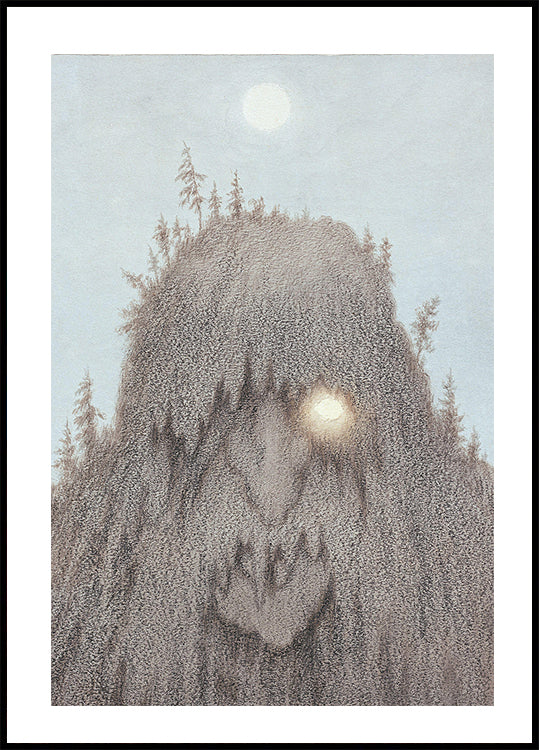 Mysterious Forest Guardian Poster