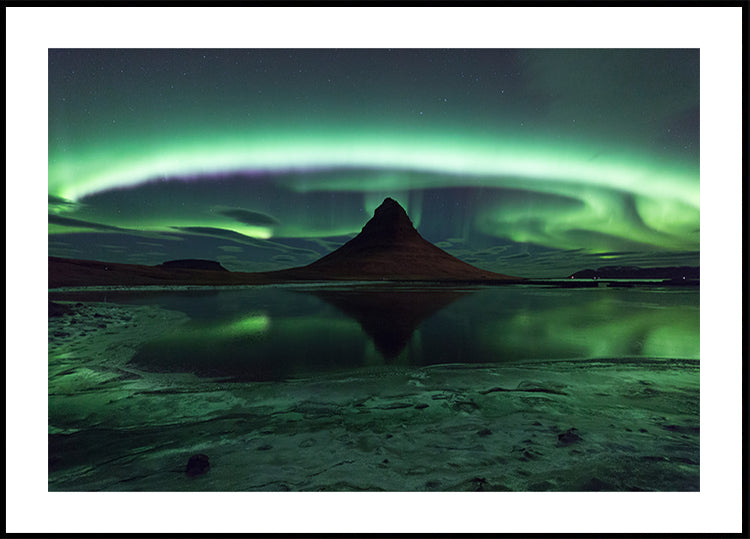 Kirkjufell Aurora