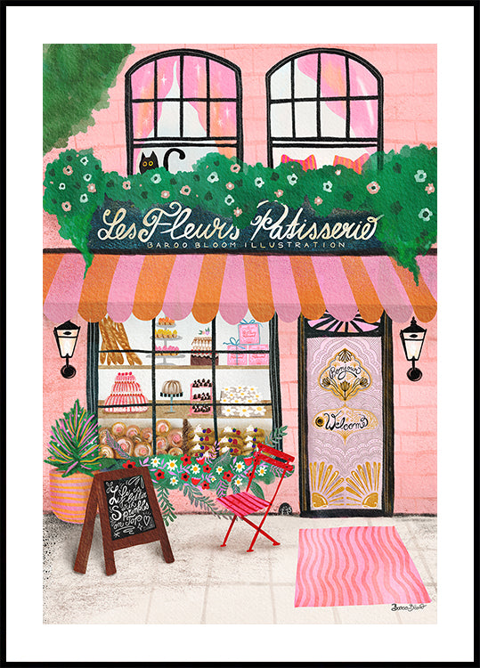 Bake Shop Front Poster