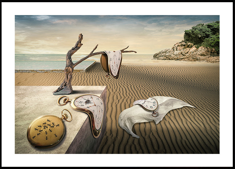 Hommage Dali Poster