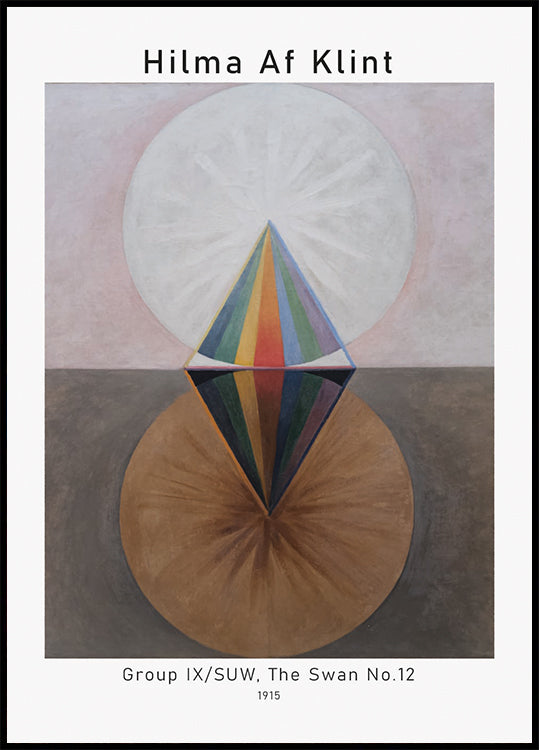 Hilma af Klint - Group IX/SUW, The Swan No. 12 Poster