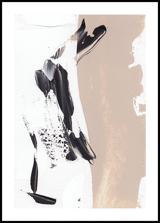 Monochrome Elegance Poster