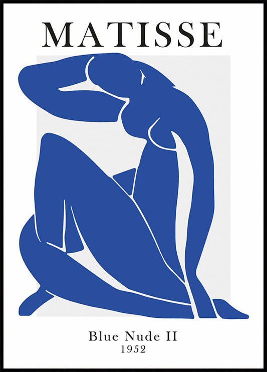 H. Matisse Blue Nude Poster