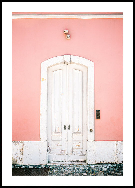 The white door Lisbon Poster
