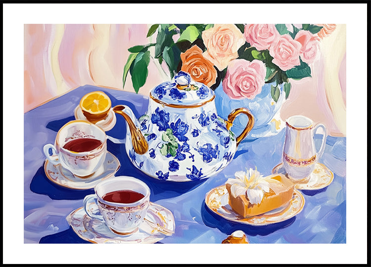 Afternoon Tea Table Poster