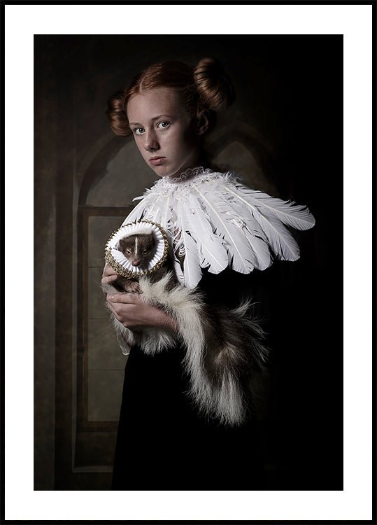 My sweet skunk friend Poster