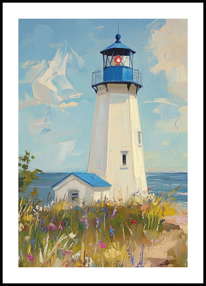 Coastal Lighthouse Poster