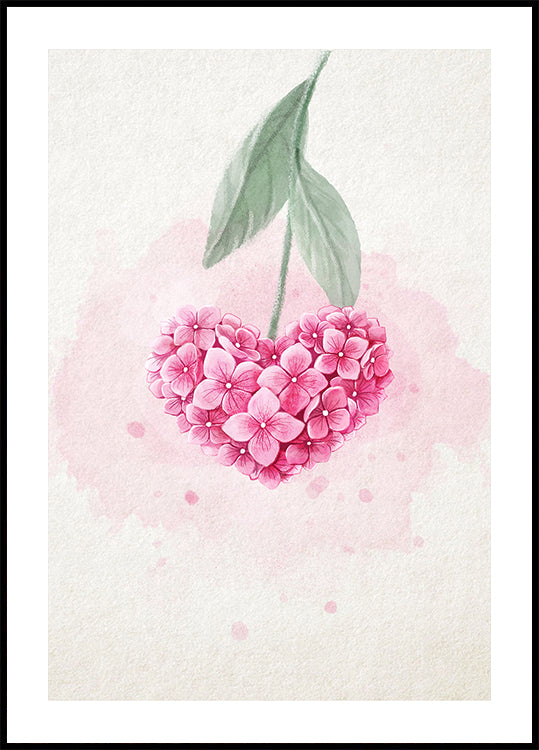Love Flowers Poster