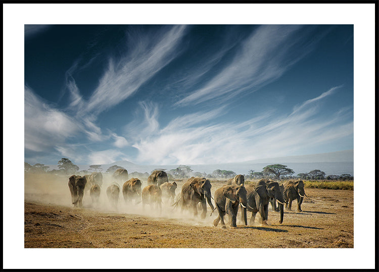 A very long thinking Poster