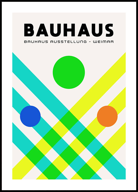 Bauhaus Color Poster