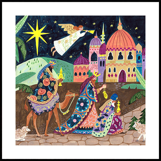 Three Wise Men in the night Poster
