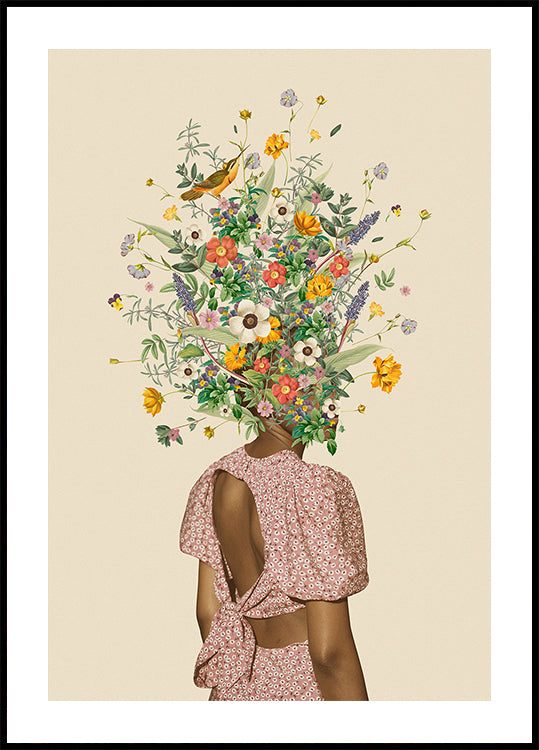 Wildflower bouquet Poster