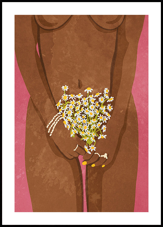 Wearing Floweers Poster