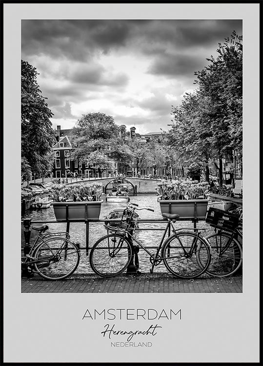 In focus: AMSTERDAM Herengracht Poster